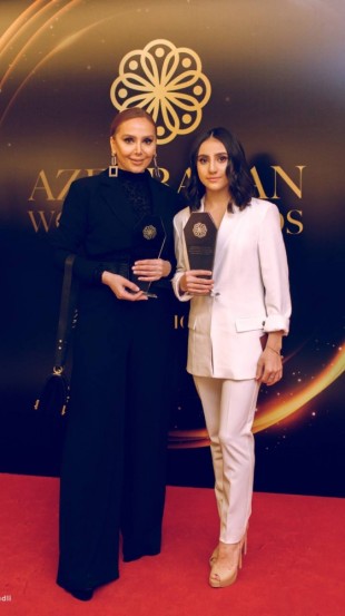 Azərbaycanlı gimnast anası ilə bərabər “Azerbaijan Woman Awards”a layiq görüldülər - FOTOLAR