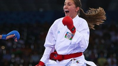 Tokio-2020: Qadın karateçimiz ilk məğlubiyyətini aldı