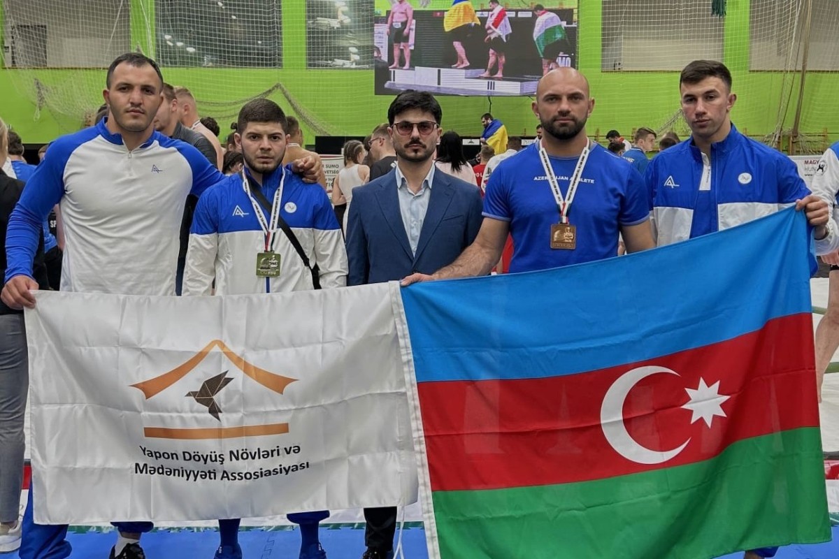 Sumoçumuz Avropa çempionatında medal qazanıb