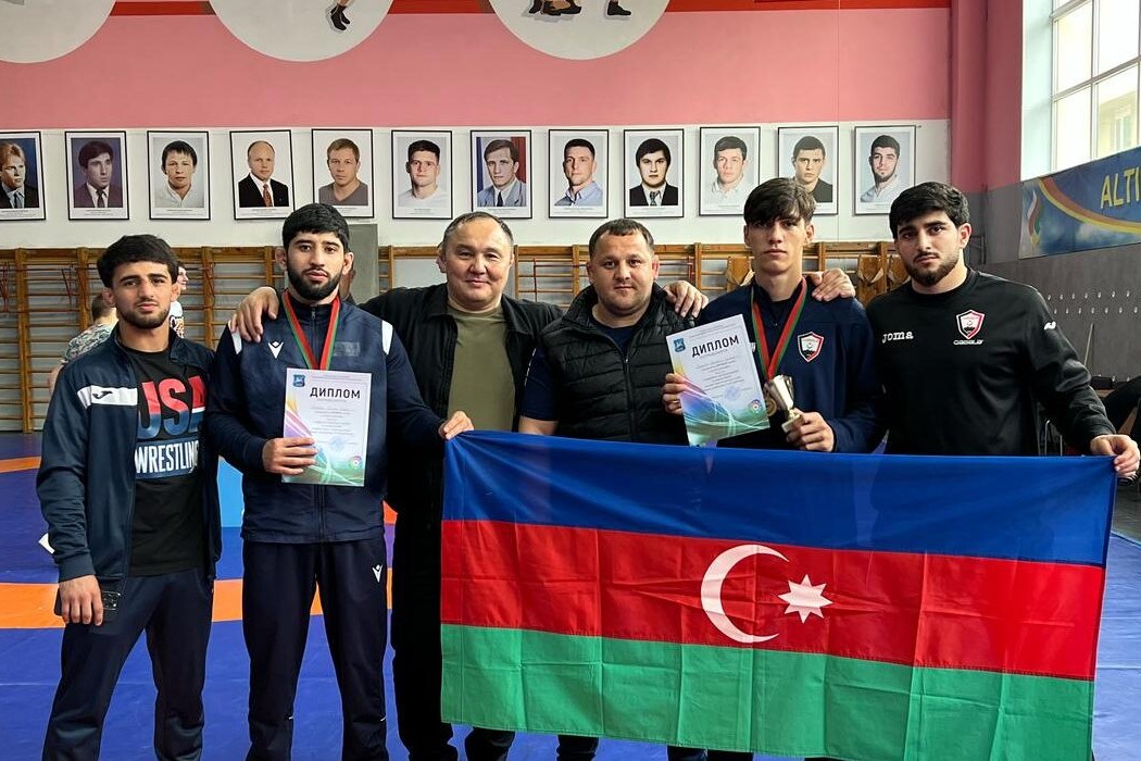 Azərbaycan güləşçiləri Belarusda 2 “qızıl” qazandı