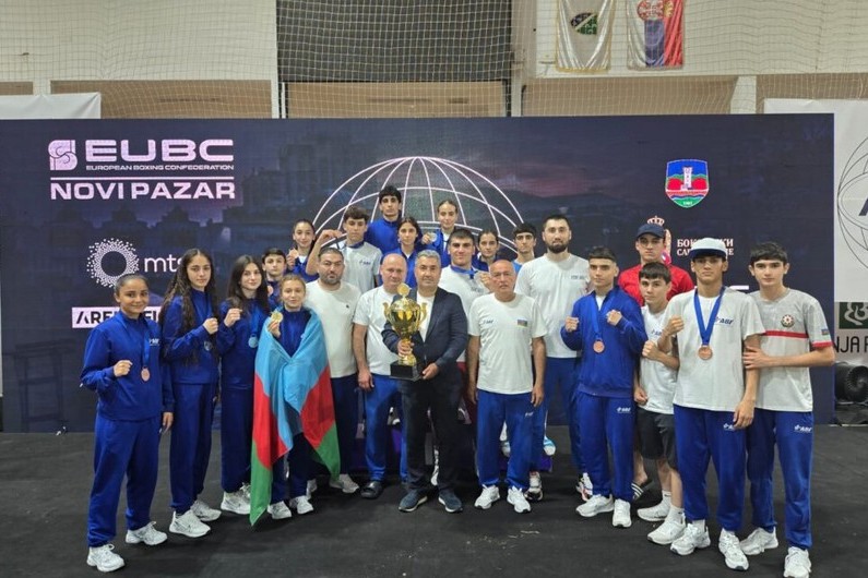 Boksçularımız qitə çempionatında medal sayına görə 3-cü oldular