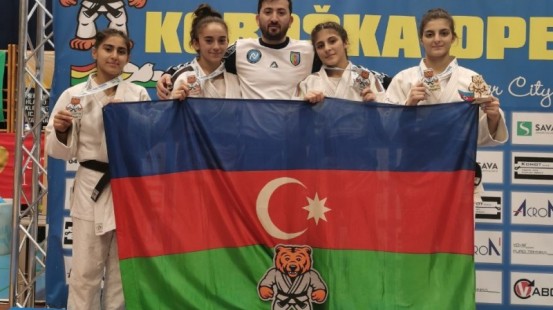 Azərbaycan cüdoçuları Sloveniyadan 7 medalla qayıdırlar