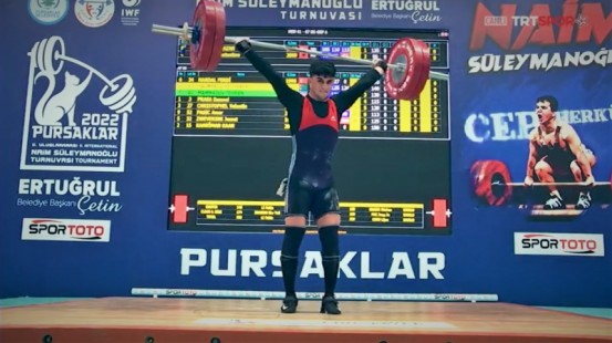 Azərbaycanlı atletdən Ankarada gümüş medal