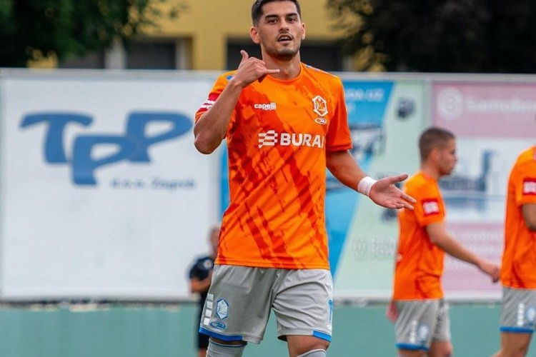 Azərbaycanlı futbolçu Xorvatiyada ilk qolunu vurdu