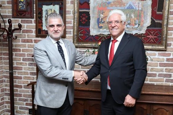 Tahir Gözel “Şkendiya”nın sahibi Lazım Destani ilə görüşüb