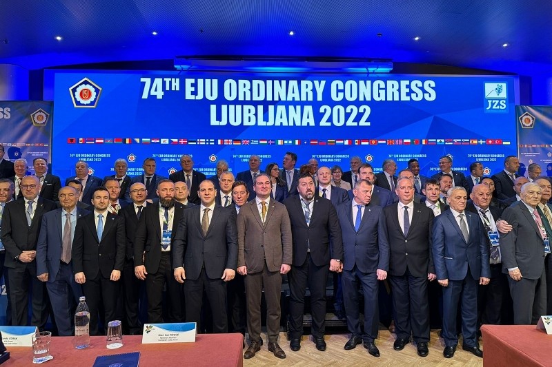ACF rəsmiləri Avropa Cüdo Birliyinin konqresində iştirak ediblər