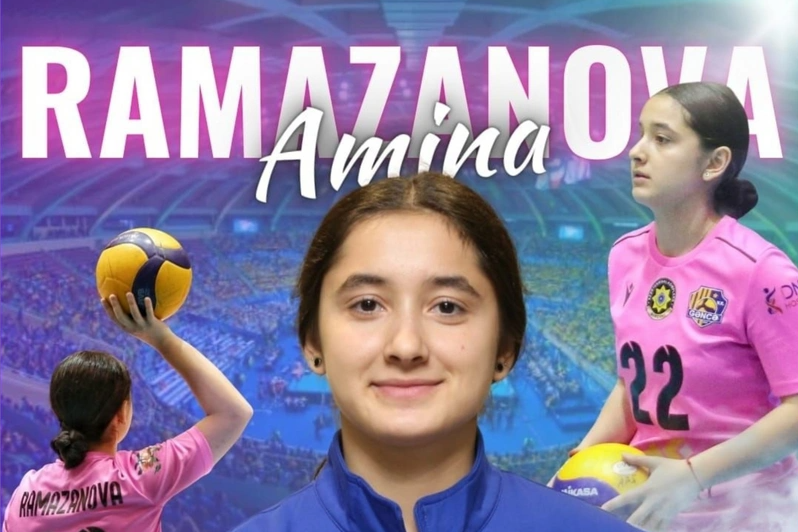 "Gəncə" voleybolçusu ilə müqavilə müddətini uzadıb