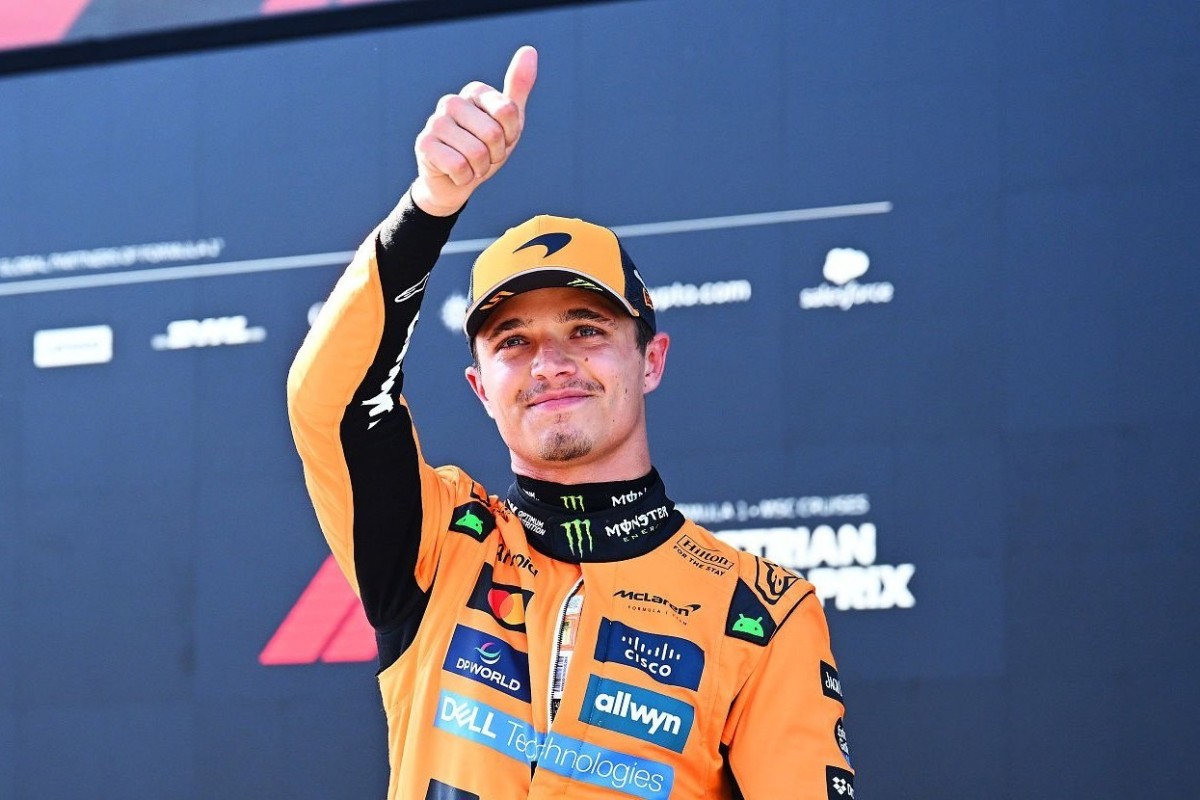 Belçika Qran-prisində poulu Lando Norris qazanıb