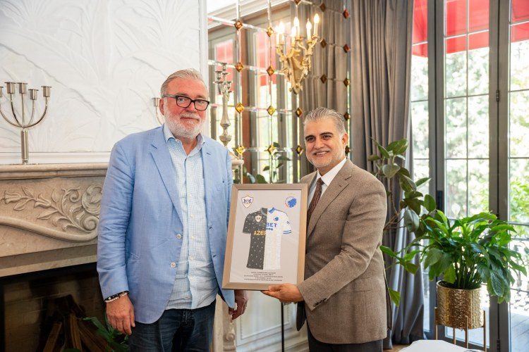 "Qarabağ" və "Kopenhagen" rəhbərləri arasında görüş keçirildi