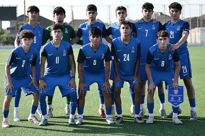 Azərbaycanın U-16 millisi Moldovaya qalib gəlib