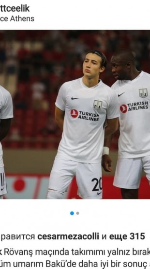 "Neftçi"nin futbolçusu: "Komandamı tək buraxdığıma görə çox üzgünəm"