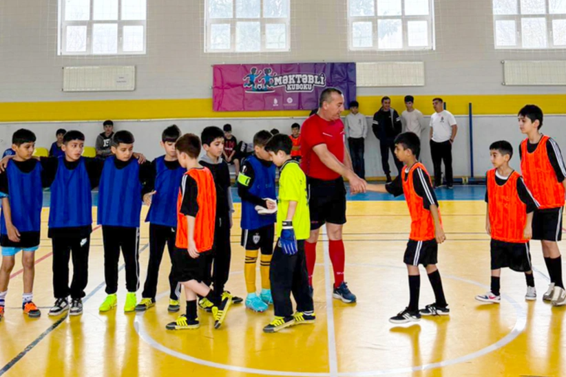 Şirvan şəhəri üzrə "Məktəbli Kuboku" turnirinə start verilib