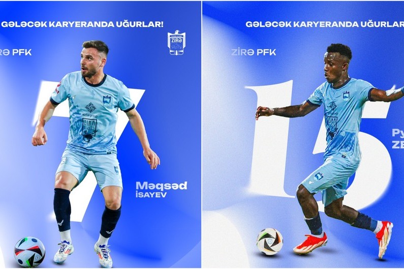 "Zirə" 2 futbolçunu yola saldı