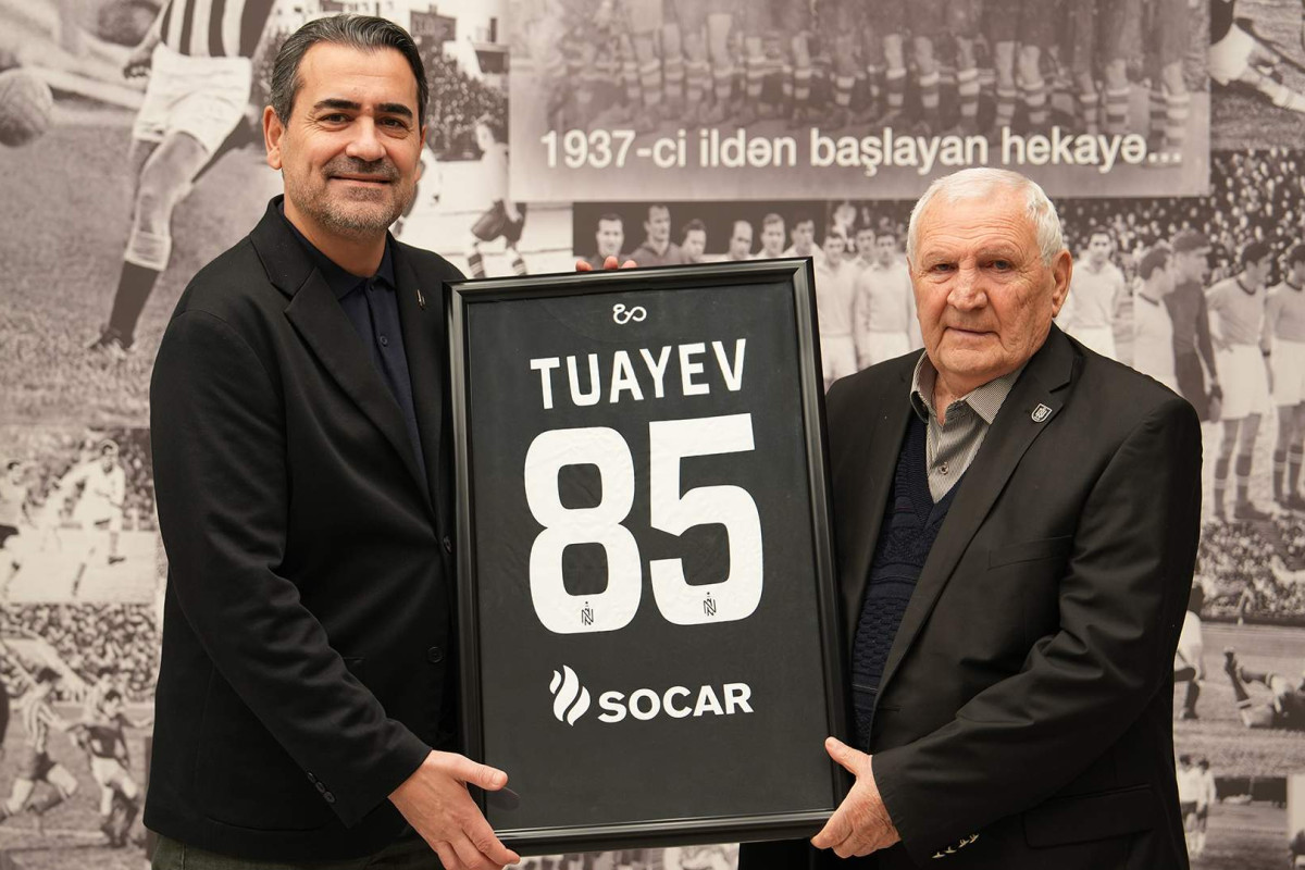 “Neftçi” Kazbek Tuayevi təbrik etdi