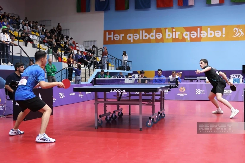 III MDB oyunları: Stolüstü tennisçilərimiz finalda