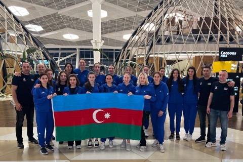 Millimiz Avropa Qızıl Liqasına hazırlıq üçün xaricə yollandı