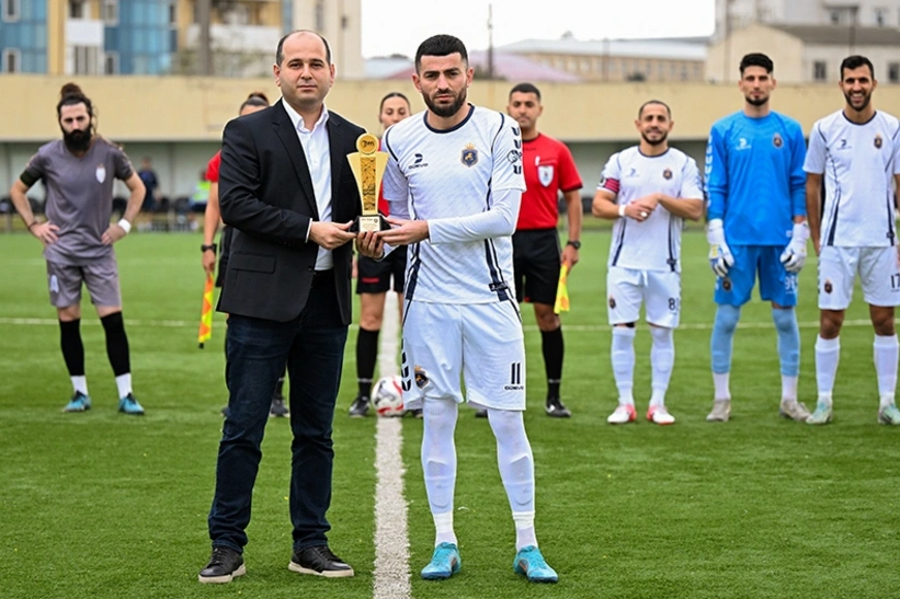 Azərbaycan II Liqasında oktyabr ayının ən yaxşı qolunun müəllifi mükafatlandırılıb