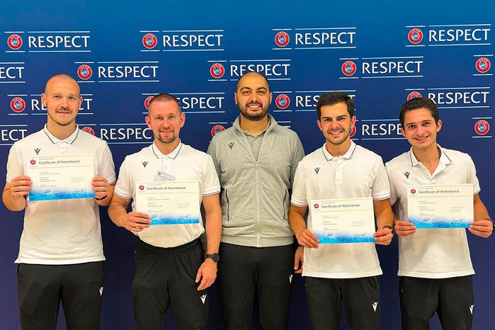 Gənc hakimlərimiz UEFA-nın tədbirində