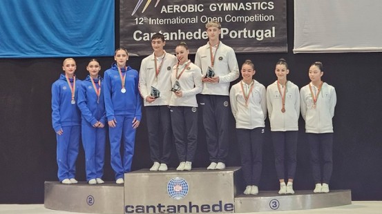 Gimnastlarımızdan Portuqaliyada gümüş medal