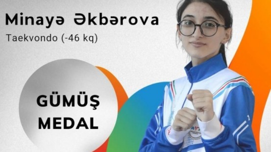 İslamiada: Minayə Əkbərova gümüş medal qazandı