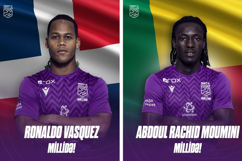 "Sumqayıt"ın legioner futbolçuları ölkələrinin milli komandalarına dəvət alıblar