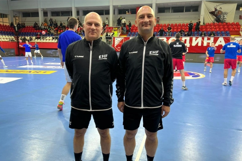 Azərbaycanın beynəlxalq dərəcəli həndbol hakimləri Avropa Liqasının oyununa təyinat alıblar
