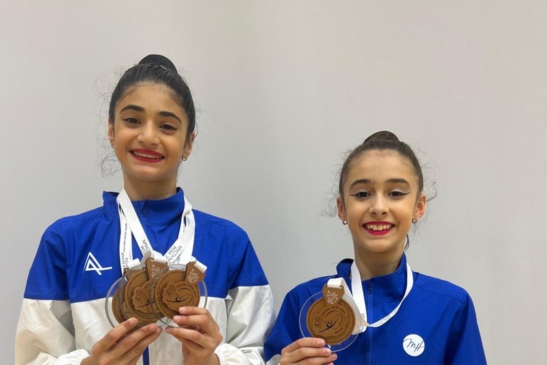 Gimnastlarımız Minskdən 4 medalla qayıtdı