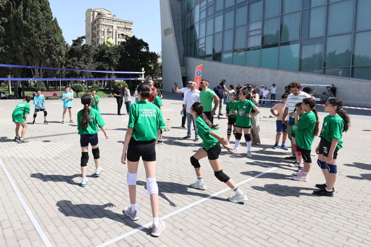 Uşaqların Beynəlxalq Müdafiəsi Gününə həsr olunmuş Voleybol Festivalı