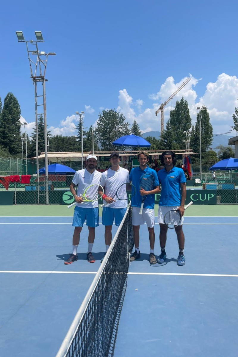 Tennisçilərimiz “Davis Cup”a qələbə ilə start verib