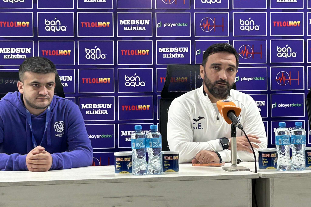 “Günahkar İliçdir” – “Şamaxı”nın məşqçisi