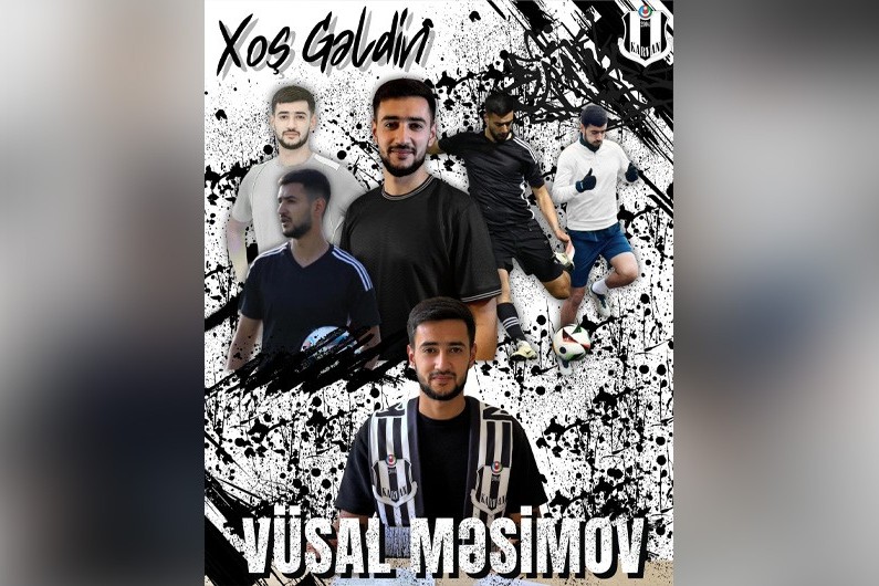 Bölgə klubu Vüsal Məsimovu "rənglərinə bağladı"
