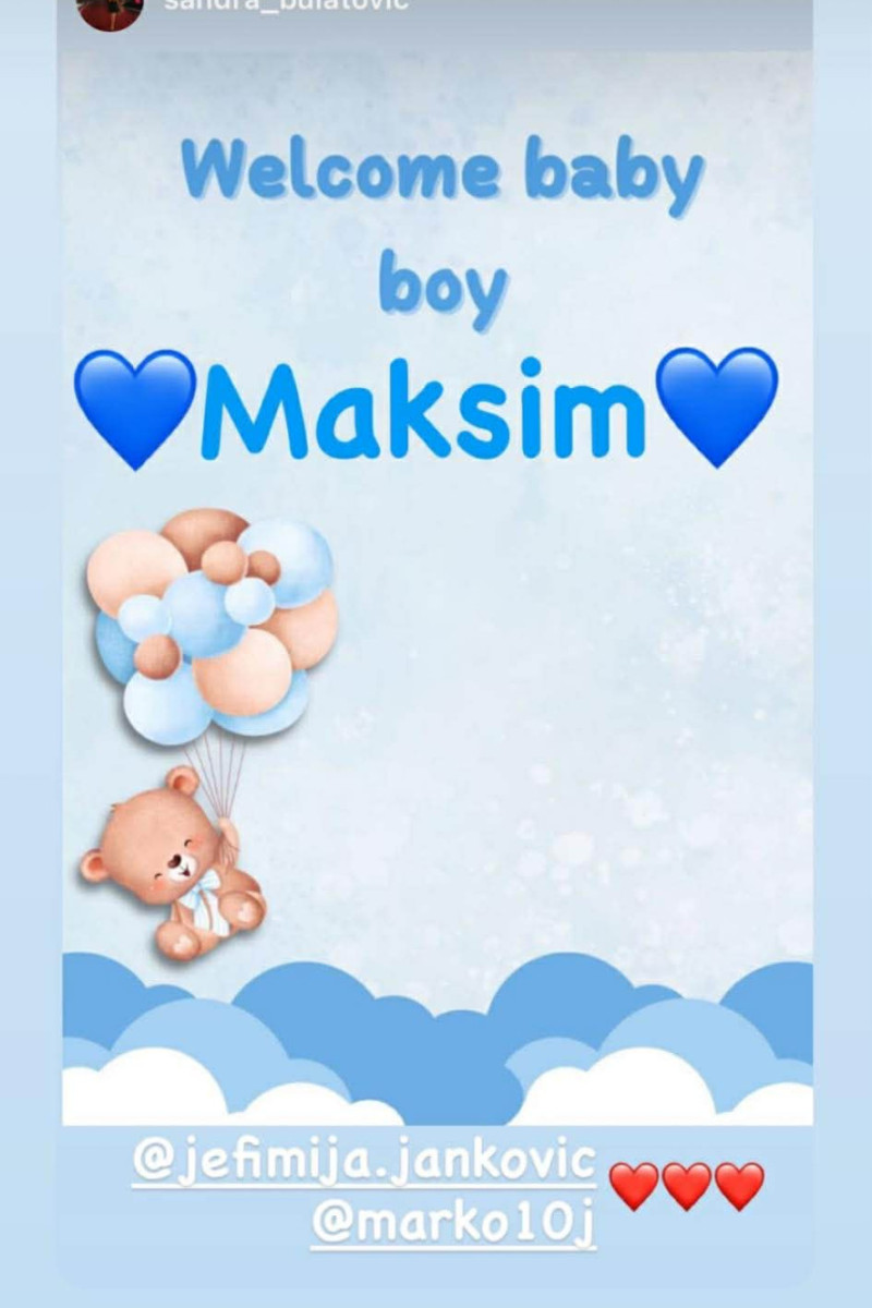 Marko Yankoviç ikinci dəfə ata olub