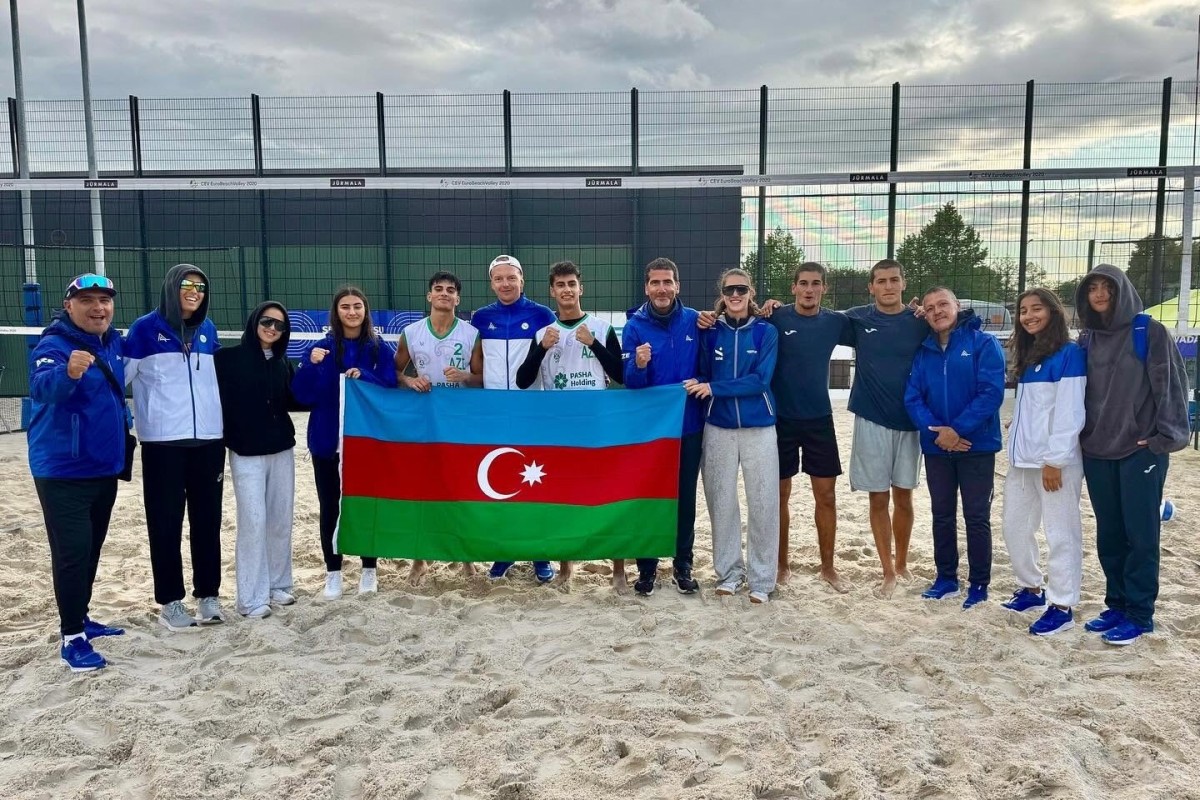 Çimərlik voleybolçularımız EEVZA çempionatının pley-offunda