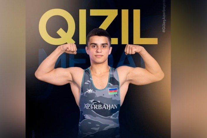 Azərbaycan güləşçisi Avropa çempionu oldu