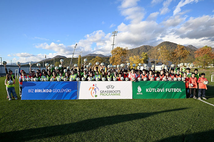 Qəbələdə kütləvi futbol festivalı təşkil olunub