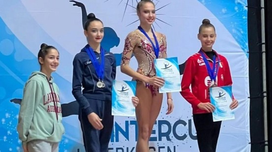 Azərbaycan gimnastı Almaniyada gümüş medal qazandı
