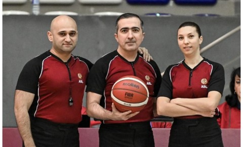 FİBA-dan 4 hakimimizə yüksək etimad