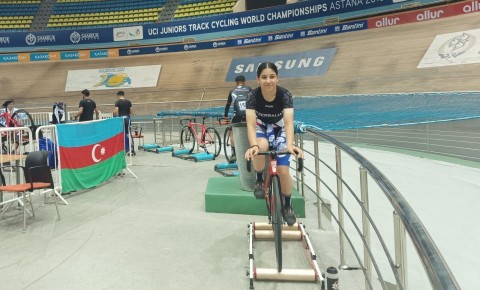 Velosipedçimiz Qazaxıstanda bürünc qazanıb
