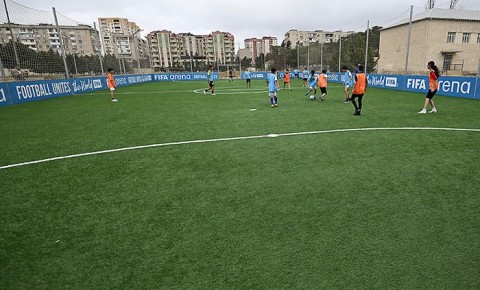 “FIFA Arena” layihəsi çərçivəsində daha bir meydança istifadəyə verildi