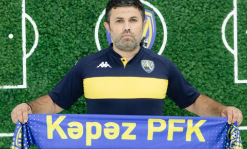 "Kəpəz"in yeni baş məşqçisi bəlli oldu - RƏSMİ