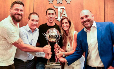 Anxel Di Mariya vətənində yeni çempionluq yaşadı