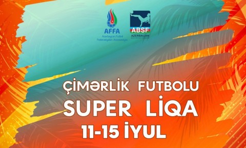 Azərbaycanda çimərlik futbolu üzrə Super Liqa təşkil olunacaq