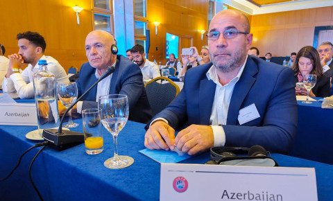 AFFA rəsmiləri UEFA-nın tədbirində iştirak edib