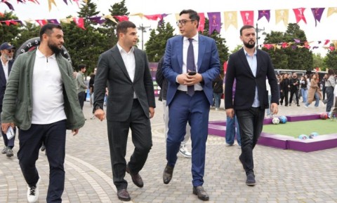 Bakıda dünya çempionatı ilə ələqədar “Fan Zona”nın açılışı oldu