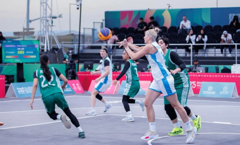 Azərbaycanın 3x3 basketbol millisi ilk oyununda qələbə qazanıb