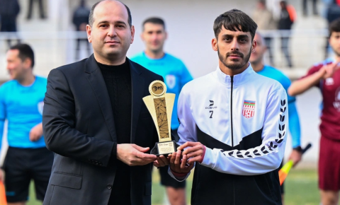 Azərbaycan II Liqasında noyabr ayının ən yaxşı qolunun müəllifi mükafatlandırılıb