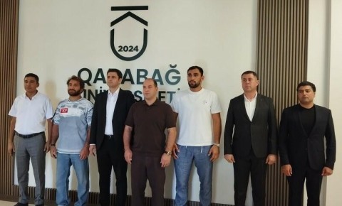 Olimpiya çempionları Qarabağda