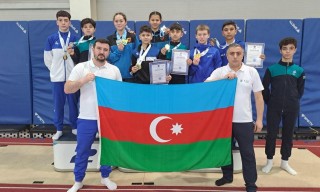 Gimnastlarımızdan Qazaxıstanda 6 medal