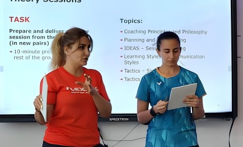 Badminton məşqçimiz Dubayda beynəlxalq kursda
