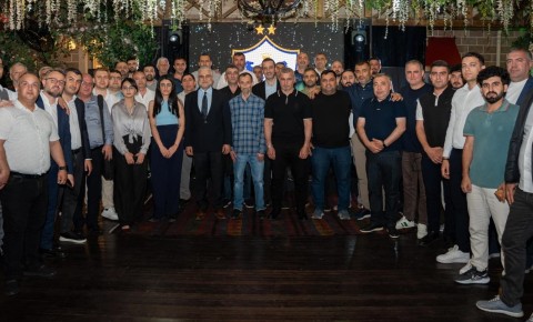 "Qarabağ" idman jurnalistləri ilə görüş keçirib